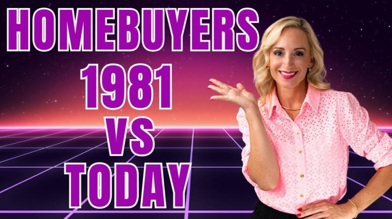 A Glimpse into Homebuyers: A Comparison Between 1981 and Today