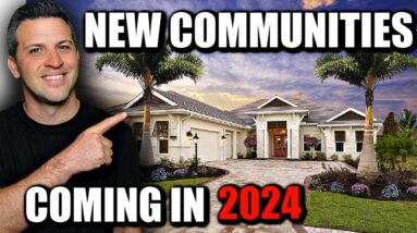 Discover Tampa Florida’s Latest Communities with New Construction Homes Coming in 2024